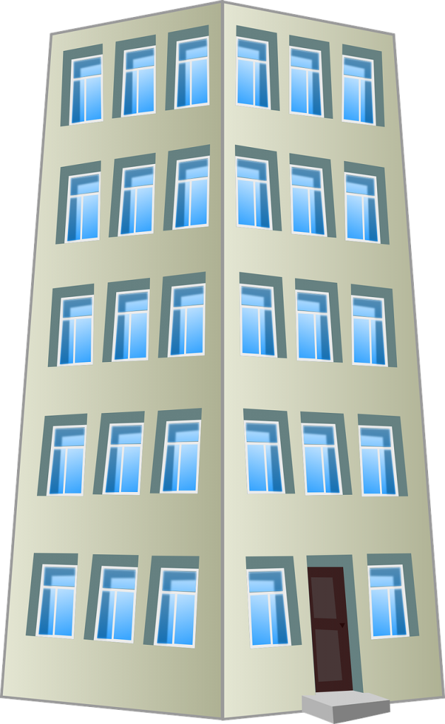 building, office, hotel
